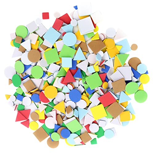 Kisangel 1Tasche Geometrische Musteraufkleber Für Selbstklebende Dekoration Vielfältige Designs Für Kreative Bastelprojekte Für Schule Und Zuhause von Kisangel