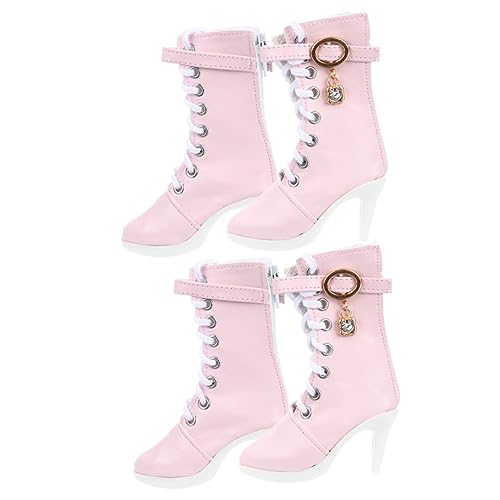 Kisangel 2 Paare Miniatur Puppen High Heel Stiefel Mode Doll Boots mit Spitzem Absatz Niedliche Puppenschuhe als Accessoires für Prinzessin Puppen zum Ankleiden Kisangel 2 Paare Miniatur Puppen High Heel Stiefel Mode Doll Boots mit Spitzem Absatz Niedliche Puppenschuhe als Accessoires für Prinzessin Puppen zum Ankleiden von Kisangel
