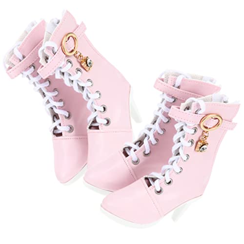 Kisangel 2 Paare Puppenstiefel Mit Hohem Absatz Mutter Klein Kleid Modepuppe Stiefel Spielzeugschuhe Mit Hohen Absätzen Miniatur-Schuhe Puppenschuh Baumwollseil Rosa Kisangel 2 Paare Puppenstiefel Mit Hohem Absatz Mutter Klein Kleid Modepuppe Stiefel Spielzeugschuhe Mit Hohen Absätzen Miniatur-Schuhe Puppenschuh Baumwollseil Rosa von Kisangel