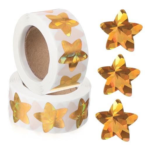 Kisangel 2 Rollen Pentagram Aufkleber Selbstklebende Glitzer Gold Dekoration Belohnungssysteme und Kunstprojekte Hochwertige Glänzende Etiketten für Lehrer und Bastelarbeiten Kisangel 2 Rollen Pentagram Aufkleber Selbstklebende Glitzer Gold Dekoration Belohnungssysteme und Kunstprojekte Hochwertige Glänzende Etiketten für Lehrer und Bastelarbeiten von Kisangel