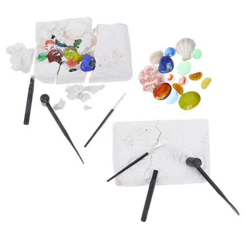 Kisangel 2 Sätze Archäologie DIY Ausgrabungsset Lernspielzeug mit Realistischen Edelstein Simulationen für Entdeckungsfreude und Gemeinsames Kisangel 2 Sätze Archäologie DIY Ausgrabungsset Lernspielzeug mit Realistischen Edelstein Simulationen für Entdeckungsfreude und Gemeinsames von Kisangel