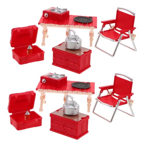 Kisangel 2 Sätze Camping Spielset mit Kleinen Faltbaren Stühlen und Picknicktisch Realistische Outdoor Camping Ausrüstung Tragbar und Leicht für Fantasievolles Rollenspiel und Lernspaß Kisangel 2 Sätze Camping Spielset mit Kleinen Faltbaren Stühlen und Picknicktisch Realistische Outdoor Camping Ausrüstung Tragbar und Leicht für Fantasievolles Rollenspiel und Lernspaß von Kisangel