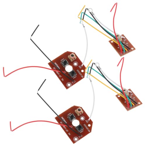Kisangel 2 Sätze Fernbedienungsmodul RC-Auto- zum Selbermachen Wissenschaftliches für Fernsender-Empfängerplatine RC-Auto-Spielzeugteil Kupfer Kisangel 2 Sätze Fernbedienungsmodul RC-Auto- zum Selbermachen Wissenschaftliches für Fernsender-Empfängerplatine RC-Auto-Spielzeugteil Kupfer von Kisangel