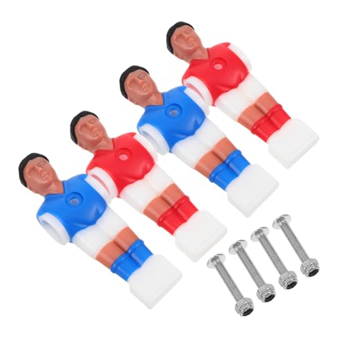 Kisangel 2 Sätze Foosball Spieler Ersatzteile aus Kunststoff Robuste Tischfußball Figuren für Authentisches Spiel Kompakt und Strapazierfähig für Heim Büro-Unterhaltung von Kisangel
