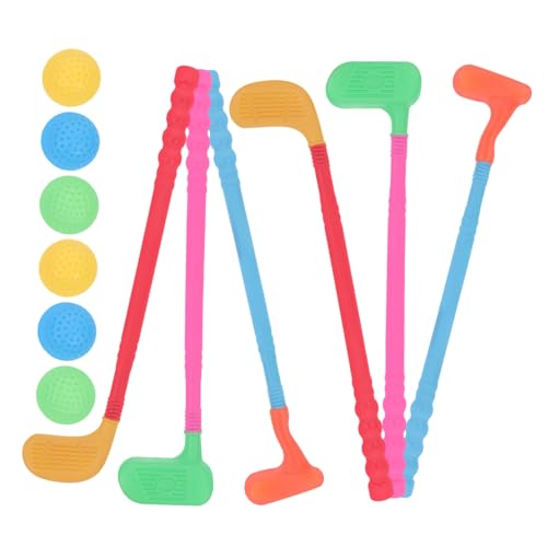 Kisangel 2 Sätze Golfspielzeug aus Kunststoff Interaktives Outdoor und Indoor Sportspielzeug für Jungen und Mädchen Schläger und Bälle Farblich Zufällig Fördert Bewegung Zufällige Farbe Kisangel 2 Sätze Golfspielzeug aus Kunststoff Interaktives Outdoor und Indoor Sportspielzeug für Jungen und Mädchen Schläger und Bälle Farblich Zufällig Fördert Bewegung Zufällige Farbe von Kisangel