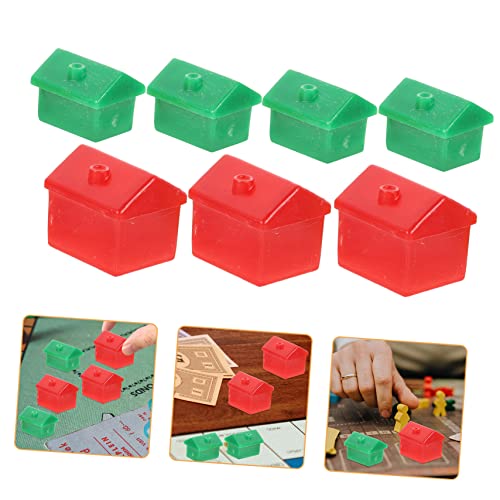 Kisangel 2 Sätze Häuser für Brettspiele Ersatzteile für Hotel Rich Man Spielaccessoires für Kreative Unterhaltung und Unvergessliche Kisangel 2 Sätze Häuser für Brettspiele Ersatzteile für Hotel Rich Man Spielaccessoires für Kreative Unterhaltung und Unvergessliche von Kisangel