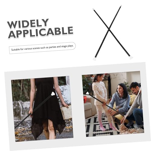 Kisangel 2 Sätze Halloween Zauberstab Cosplay Stab Leichtes Schwarzes Stab Kostüm Requisit für Erwachsene Party Dekoration Halloween Bühnenoutfit Kisangel 2 Sätze Halloween Zauberstab Cosplay Stab Leichtes Schwarzes Stab Kostüm Requisit für Erwachsene Party Dekoration Halloween Bühnenoutfit von Kisangel