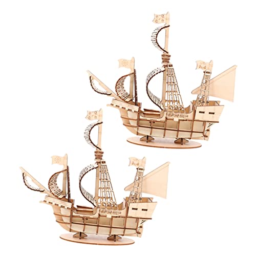 Kisangel 2 Sätze Holz Segelboot Puzzle Teiliges Modellbau für Ab Jahren und Erwachsene Kreatives DIY aus Holz für Home Dekoration und Bürogestaltung Kisangel 2 Sätze Holz Segelboot Puzzle Teiliges Modellbau für Ab Jahren und Erwachsene Kreatives DIY aus Holz für Home Dekoration und Bürogestaltung von Kisangel