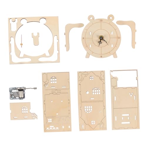 Kisangel 2 Sätze Holzpuzzle für Teiliges Lernspielzeug aus Hochwertigem Holz Mechanisches Puzzle mit Uhr und Musik für Kreative und Spielspaß für Jungen und Jahren Kisangel 2 Sätze Holzpuzzle für Teiliges Lernspielzeug aus Hochwertigem Holz Mechanisches Puzzle mit Uhr und Musik für Kreative und Spielspaß für Jungen und Jahren von Kisangel