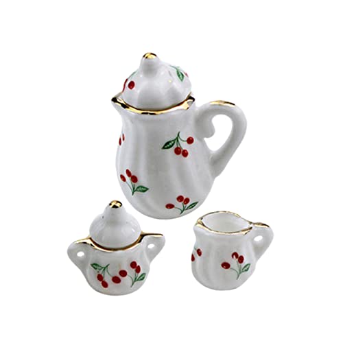 Kisangel 2 Sätze Kirsch Keramik Topf Kleines Hausmodell Mini-wasserkocher Miniatur-aufbewahrungsbehälter Kleine Hausschmuck Kleine Hausmöbel Feenhausverzierung Modell DIY Zubehör Kisangel 2 Sätze Kirsch Keramik Topf Kleines Hausmodell Mini-wasserkocher Miniatur-aufbewahrungsbehälter Kleine Hausschmuck Kleine Hausmöbel Feenhausverzierung Modell DIY Zubehör von Kisangel