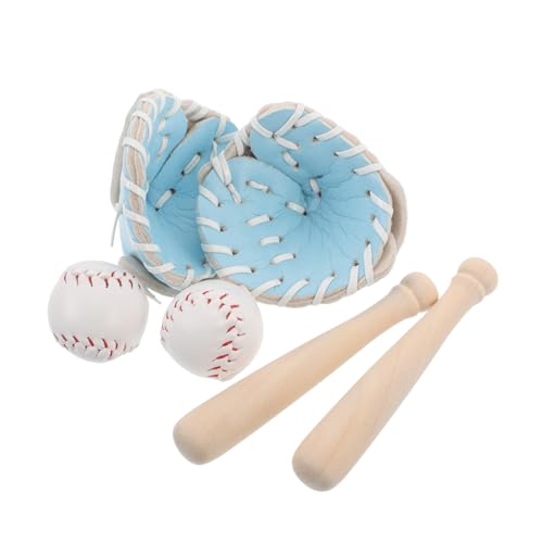 Kisangel 2 Sätze Mini Baseball Kit mit Handschuh und Ball Set Kleine Baseball Dekorationen für Puppenhaus Garten und Kuchen Tragbar und Vielseitig für Kreative Sport Partygestaltung Kisangel 2 Sätze Mini Baseball Kit mit Handschuh und Ball Set Kleine Baseball Dekorationen für Puppenhaus Garten und Kuchen Tragbar und Vielseitig für Kreative Sport Partygestaltung von Kisangel