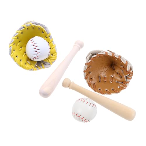 Kisangel 2 Sätze Mini Baseball und Softball Modellspielzeug für Realistische Outdoor Sportspielzeuge Robust und Sicher für Geburtstagspartys und Lernspielzeug Je Teilig Gelb und Naturfarben Kisangel 2 Sätze Mini Baseball und Softball Modellspielzeug für Realistische Outdoor Sportspielzeuge Robust und Sicher für Geburtstagspartys und Lernspielzeug Je Teilig Gelb und Naturfarben von Kisangel
