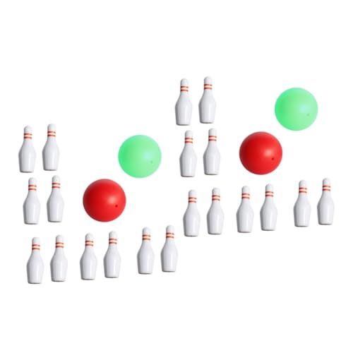 Kisangel 2 Sätze Miniatur Bowling Set Teilig Miniatur Sport Dekoration für Puppenhaus Leichtes Detailgetreues Bowling Pin Modell Handliches Miniaturspielzeug für Kreative Hausdeko und Kisangel 2 Sätze Miniatur Bowling Set Teilig Miniatur Sport Dekoration für Puppenhaus Leichtes Detailgetreues Bowling Pin Modell Handliches Miniaturspielzeug für Kreative Hausdeko und von Kisangel