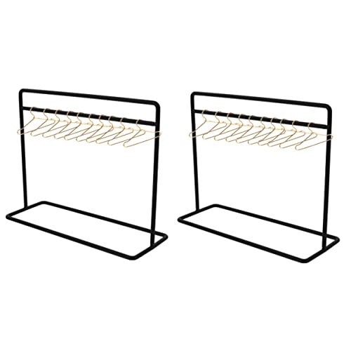 Kisangel 2 Sätze Miniatur Puppenkleiderbügel Teilig Doll Clothes Hanger und Gold Glatte Oberfläche Schont Puppenkleidung Aufbewahrungs und Trockenregal für Puppenschränke Kisangel 2 Sätze Miniatur Puppenkleiderbügel Teilig Doll Clothes Hanger und Gold Glatte Oberfläche Schont Puppenkleidung Aufbewahrungs und Trockenregal für Puppenschränke von Kisangel