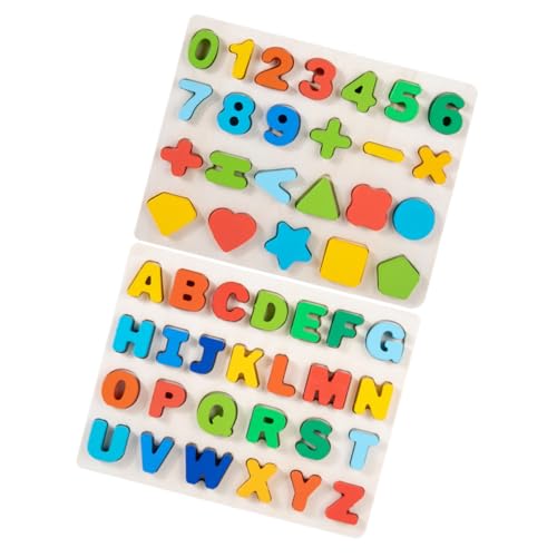 Kisangel 2 Sätze Montessori Holzpuzzle für Teiliges Lernspielzeug mit Buchstaben und Zahlen Frühkindliche Bildung für Kleinkinder Sicheres und Kreatives Hand Augen Koordination und Kisangel 2 Sätze Montessori Holzpuzzle für Teiliges Lernspielzeug mit Buchstaben und Zahlen Frühkindliche Bildung für Kleinkinder Sicheres und Kreatives Hand Augen Koordination und von Kisangel