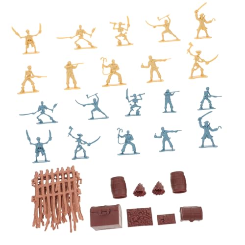 Kisangel 2 Sätze Piraten Soldaten Figuren Kunststoff Militärische Actionfiguren mit Vielseitigem Zubehör Robust Tragbar Fördert Kreativität und Feinmotorik für Jungen Geburtstag und Kisangel 2 Sätze Piraten Soldaten Figuren Kunststoff Militärische Actionfiguren mit Vielseitigem Zubehör Robust Tragbar Fördert Kreativität und Feinmotorik für Jungen Geburtstag und von Kisangel