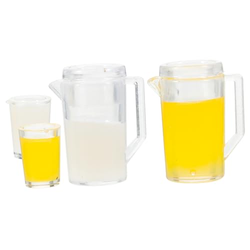Kisangel 2 Sätze Puppenstubengetränk drinnen Dekorationen Milch Mini-Tassen künstlich Miniatures miniaturmodelle spielzeugküche wasserkocher Rollenspielzubehör Puppenhaus Krugbecher Plastik Kisangel 2 Sätze Puppenstubengetränk drinnen Dekorationen Milch Mini-Tassen künstlich Miniatures miniaturmodelle spielzeugküche wasserkocher Rollenspielzubehör Puppenhaus Krugbecher Plastik von Kisangel