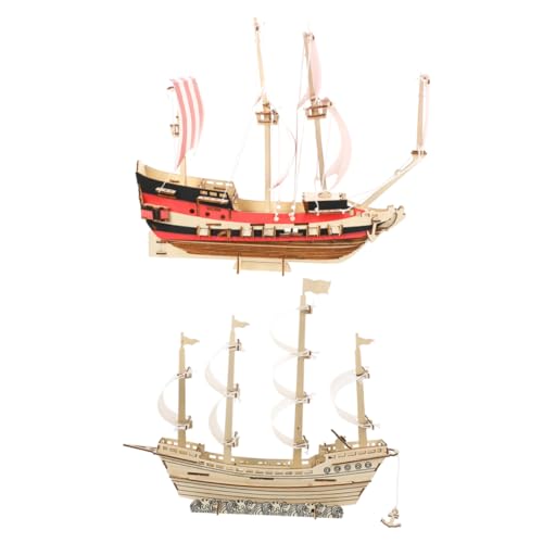 Kisangel 2 Sätze Segelboot Puzzle Holzmodell Edukatives DIY aus Hochwertigem Naturholz Handliches Lernspielzeug für Erwachsene und Fördert Auge Hand Koordination und Interesse Kisangel 2 Sätze Segelboot Puzzle Holzmodell Edukatives DIY aus Hochwertigem Naturholz Handliches Lernspielzeug für Erwachsene und Fördert Auge Hand Koordination und Interesse von Kisangel