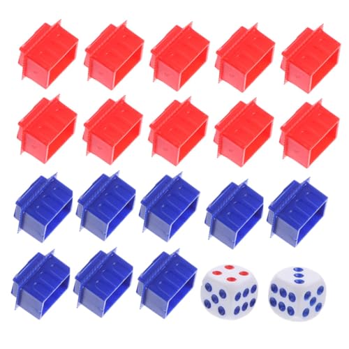 Kisangel 2 Sätze Spielschachzubehör Schach für Brettspiel Siegesspielhaus Reicher Mann, Brettspielhotel Mini-Hotelhaus-Requisiten Brettspiel-Ersatzhaus Zubehör für Brettspiele Plastik Kisangel 2 Sätze Spielschachzubehör Schach für Brettspiel Siegesspielhaus Reicher Mann, Brettspielhotel Mini-Hotelhaus-Requisiten Brettspiel-Ersatzhaus Zubehör für Brettspiele Plastik von Kisangel