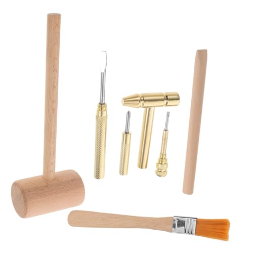 Kisangel 2 Sätze Teiliges Archäologisches Ausgrabungsset für Mini Holzhammer Pinsel und Meißel für und Erkundung Stem Kit für Junge Kisangel 2 Sätze Teiliges Archäologisches Ausgrabungsset für Mini Holzhammer Pinsel und Meißel für und Erkundung Stem Kit für Junge von Kisangel
