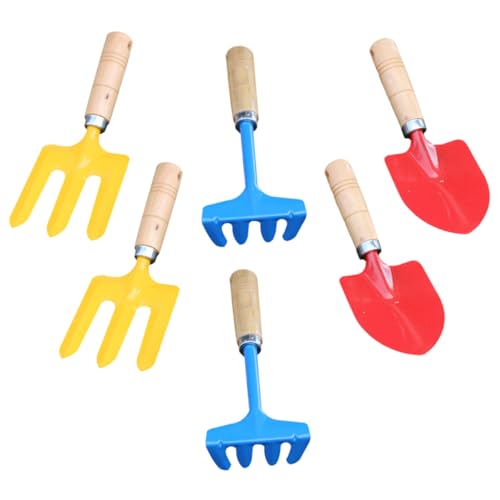 Kisangel 2 Sätze Teiliges Gartenspielzeug für Rechen aus Sicherem Material für Garten und Sandspielzeug für Junge und Kreative Gartenabenteuer Kisangel 2 Sätze Teiliges Gartenspielzeug für Rechen aus Sicherem Material für Garten und Sandspielzeug für Junge und Kreative Gartenabenteuer von Kisangel