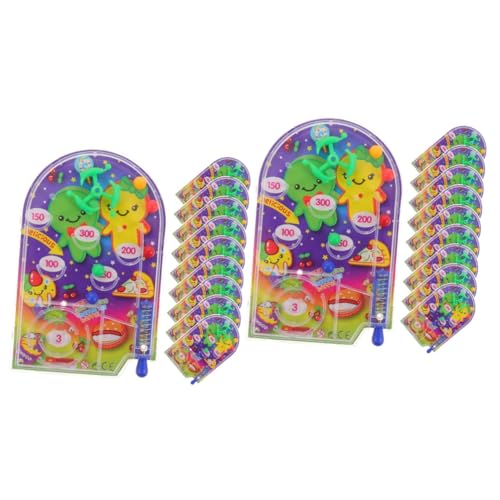 Kisangel 2 Sätze Teiliges Lernspielzeug Für Kreatives Tisch Pinball Robustem Hand Augen Koordination Und Geschicklichkeit 10 Stück * 2 von Kisangel