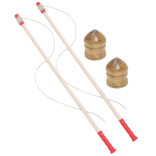Kisangel 2 Sätze Traditioneller Holzwirbel mit Stab Stabilem Vollholz Retro Design Stressabbauendes für Senioren Fördert Feinmotorik und Familienzeit Kisangel 2 Sätze Traditioneller Holzwirbel mit Stab Stabilem Vollholz Retro Design Stressabbauendes für Senioren Fördert Feinmotorik und Familienzeit von Kisangel