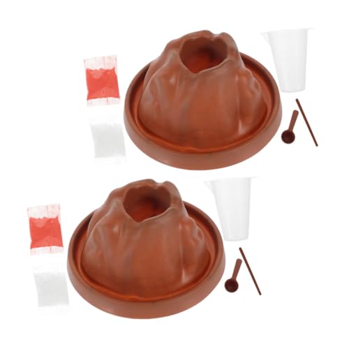Kisangel 2 Sätze Vulkanmodell Spielzeugset Teiliges Eruption Experimentier Kit für Edukatives Wissenschaftsspielzeug Kreativität und Motorischen Fähigkeiten für Junge Kisangel 2 Sätze Vulkanmodell Spielzeugset Teiliges Eruption Experimentier Kit für Edukatives Wissenschaftsspielzeug Kreativität und Motorischen Fähigkeiten für Junge von Kisangel