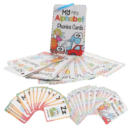 Kisangel 2 Sätze Wortbuchstabierspielzeug Phonics -kartenspiel Phonik-lernkarten Lernen in Schreibwaren Phonik-lernspiele Für Flash-Karten Lernspielzeug Phonik-Spiele Papier Kisangel 2 Sätze Wortbuchstabierspielzeug Phonics -kartenspiel Phonik-lernkarten Lernen in Schreibwaren Phonik-lernspiele Für Flash-Karten Lernspielzeug Phonik-Spiele Papier von Kisangel