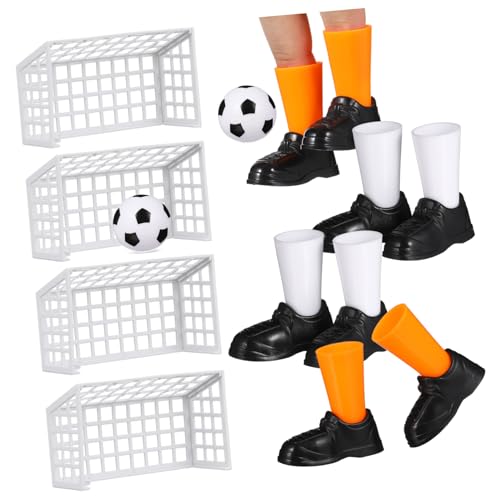 Kisangel 2 Satz Mini-Finger-Fußballspielzeug Fingerfußballspiel Mini-Tischfußball passendes Fußball-Actionfiguren Fingerspielzeug Fußballspieltisch Plastik Kisangel 2 Satz Mini-Finger-Fußballspielzeug Fingerfußballspiel Mini-Tischfußball passendes Fußball-Actionfiguren Fingerspielzeug Fußballspieltisch Plastik von Kisangel
