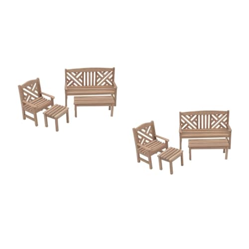 Kisangel 2 Sets Mini Möbelmodell Miniatur Gartenornament Mini Gartenstuhl Gartenstühle Gartenmöbel Gartenstuhl Kleine Möbelornamente Miniatur Tischstuhl Holz Kisangel 2 Sets Mini Möbelmodell Miniatur Gartenornament Mini Gartenstuhl Gartenstühle Gartenmöbel Gartenstuhl Kleine Möbelornamente Miniatur Tischstuhl Holz von Kisangel