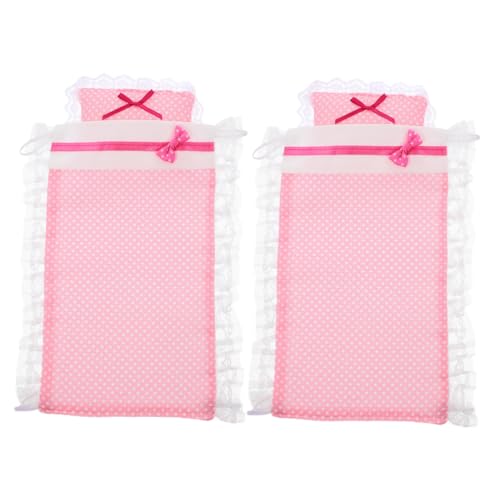 Kisangel 2 Sets Puppenhaus Bettwäsche Decken Bettkissen Puppen Schlafzimmer Bettwäsche Puppenbetten Zubehör Puppenhaus Kissen Puppenbettwäsche Kissen Puppenhaus Zubehör Puppenkissen Rosa Kisangel 2 Sets Puppenhaus Bettwäsche Decken Bettkissen Puppen Schlafzimmer Bettwäsche Puppenbetten Zubehör Puppenhaus Kissen Puppenbettwäsche Kissen Puppenhaus Zubehör Puppenkissen Rosa von Kisangel