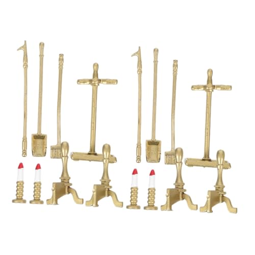 Kisangel 2 Sets Puppenhaus Miniatur Kerzenständer Kerzenhalter Maßstab 1/12 Vintage Kerzen Puppenhaus Schreibtisch Ornament Zubehör Kamin Werkzeuge Für Für Feengarten Golden Kisangel 2 Sets Puppenhaus Miniatur Kerzenständer Kerzenhalter Maßstab 1/12 Vintage Kerzen Puppenhaus Schreibtisch Ornament Zubehör Kamin Werkzeuge Für Für Feengarten Golden von Kisangel