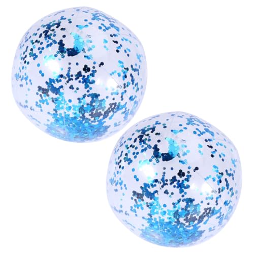 Kisangel 2 Stück 16 Blitzballspielzeug für kinderspielzeug strandball spielsachen Glitzerkugeln aufblasbarer Strand glitzernder Wasserball aufblasbarer Ball Blue Kisangel 2 Stück 16 Blitzballspielzeug für kinderspielzeug strandball spielsachen Glitzerkugeln aufblasbarer Strand glitzernder Wasserball aufblasbarer Ball Blue von Kisangel