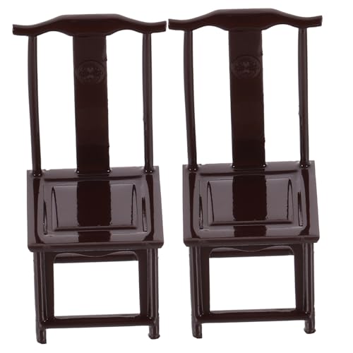 Kisangel 2 Stück Abs Puppenhaus Möbel Dekoration Leichte Robuste Miniaturmöbel für Schlafzimmer Wohnzimmer Sandtisch Architektur Modell Kindgerecht Vielseitig Einsetzbar von Kisangel