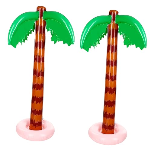 Kisangel 2 Stück Aufblasbare Kokosnussbaum Spielzeuge für Kinder Schwimmbadspielzeug Stranddeko für Sommerpartys Kisangel 2 Stück Aufblasbare Kokosnussbaum Spielzeuge für Kinder Schwimmbadspielzeug Stranddeko für Sommerpartys von Kisangel
