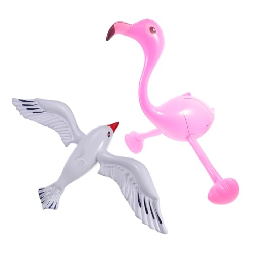 Kisangel 2 Stück Aufblasbare Möwe Schwimmendes Poolspielzeug Für Den Strand Badespielzeug Statue Party Aufblasbare Flamingo-dekoration Aufblasbare Strandspielzeuge Figur Gummi Kisangel 2 Stück Aufblasbare Möwe Schwimmendes Poolspielzeug Für Den Strand Badespielzeug Statue Party Aufblasbare Flamingo-dekoration Aufblasbare Strandspielzeuge Figur Gummi von Kisangel