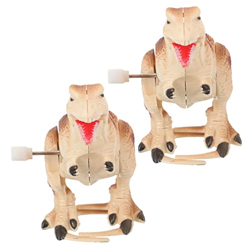 Kisangel 2 Stück Aufzieh Dinosaurier für Interaktive Kreative Wind Up Dinosaurier Kleiner für und Spielspaß im Freien von Kisangel