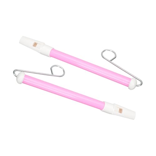 Kisangel 2 Stück Bunte Slide Whistles Musikinstrumente Push pull Flöten Pädagogisch Sicher Geruchsfrei Fördert Musikalische Entwicklung Mädchen Jungen von Kisangel