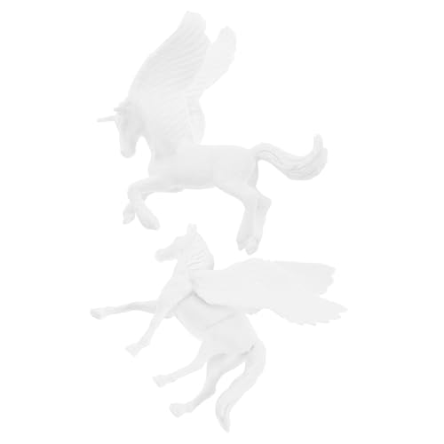 Kisangel 2 Stück DIY Einhorn Figuren Unbemalte Pferde Modell für Kreatives Basteln für Familienaktivitäten Schulprojekte und Kinderpartys Kisangel 2 Stück DIY Einhorn Figuren Unbemalte Pferde Modell für Kreatives Basteln für Familienaktivitäten Schulprojekte und Kinderpartys von Kisangel
