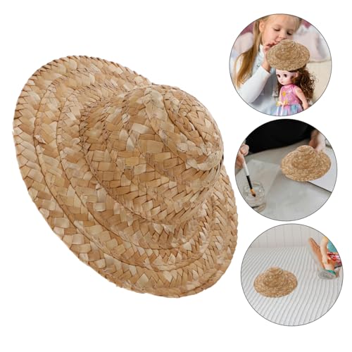 Kisangel 2 Stück DIY Strohhüte Leichtes Bastelset zum Bemalen und Gestalten Unfertige Hüte aus Stroh für Kreative Graffiti und Dekoration Party und Sommeraccessoire für Mädchen Kisangel 2 Stück DIY Strohhüte Leichtes Bastelset zum Bemalen und Gestalten Unfertige Hüte aus Stroh für Kreative Graffiti und Dekoration Party und Sommeraccessoire für Mädchen von Kisangel