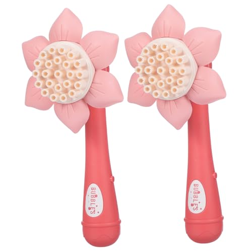 Kisangel 2 Stück Elektrische Sonnenblumen Seifenblasenmaschine Bubble Blower für Tragbar Kindersicheres Kunststoffmaterial für Outdoor Spiel und Eltern Kisangel 2 Stück Elektrische Sonnenblumen Seifenblasenmaschine Bubble Blower für Tragbar Kindersicheres Kunststoffmaterial für Outdoor Spiel und Eltern von Kisangel