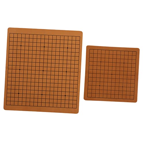 Kisangel 2 Stück Faltbares Go Spielbrett aus Langlebigem PU Leder Doppelseitig mit für Steine und für Steine Tragbar Kinderspielzeug Konzentration und Strategischem Kisangel 2 Stück Faltbares Go Spielbrett aus Langlebigem PU Leder Doppelseitig mit für Steine und für Steine Tragbar Kinderspielzeug Konzentration und Strategischem von Kisangel