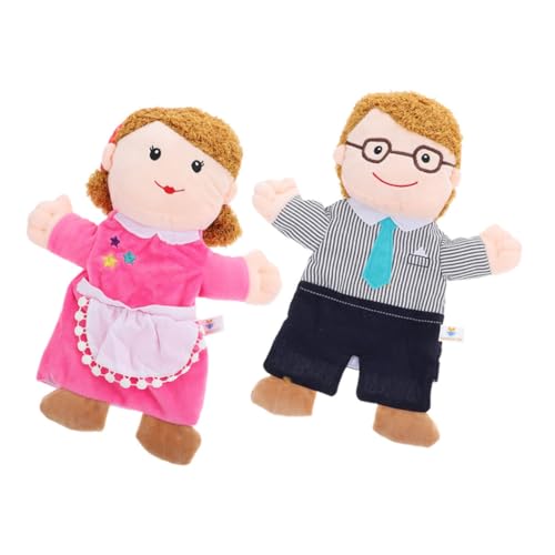 Kisangel 2 Stück Familien Handpuppen für Kleinkinder Version und Papa Puppen für Geschichtenerzählen Rollenspiele und Kindergartenaufführungen Hochwertiges Stoffmaterial Leicht und Kisangel 2 Stück Familien Handpuppen für Kleinkinder Version und Papa Puppen für Geschichtenerzählen Rollenspiele und Kindergartenaufführungen Hochwertiges Stoffmaterial Leicht und von Kisangel