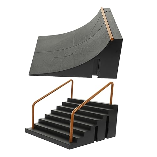 Kisangel 2 Stück Finger Skateboard Rampen Zubehör für Kreatives im Park Fördert Koordination und Fantasie für Indoor und Familienaktivitäten Kisangel 2 Stück Finger Skateboard Rampen Zubehör für Kreatives im Park Fördert Koordination und Fantasie für Indoor und Familienaktivitäten von Kisangel