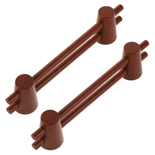 Kisangel 2 Stück Geländer für Bauernhofspielzeug Farm Holz Holzfarm Zaun Handgefertigter Zaun Holzfarmzaun Weihnachtsdorf-Zaun-Holzminiatur Miniaturzaun Light Brown Kisangel 2 Stück Geländer für Bauernhofspielzeug Farm Holz Holzfarm Zaun Handgefertigter Zaun Holzfarmzaun Weihnachtsdorf-Zaun-Holzminiatur Miniaturzaun Light Brown von Kisangel