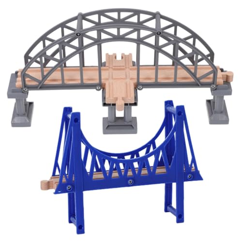 Kisangel 2 Stück Gleiszubehör Kreuzung Gleis Schienenbrücken Eisenbahnbrücke Eisenbahn Erweiterungszubehör Zugbrücke Bahngleis DIY Brücke Modell Hängebrücke Aus Holz Kisangel 2 Stück Gleiszubehör Kreuzung Gleis Schienenbrücken Eisenbahnbrücke Eisenbahn Erweiterungszubehör Zugbrücke Bahngleis DIY Brücke Modell Hängebrücke Aus Holz von Kisangel