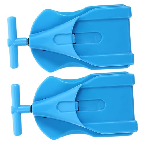 Kisangel Gyro Launcher 2 Stück Lernspielzeug für Kinder Burst Zubehör Einfach zu Bedienen Langlebig für Verschiedene Gyro Spielzeuge Geeignet von Kisangel