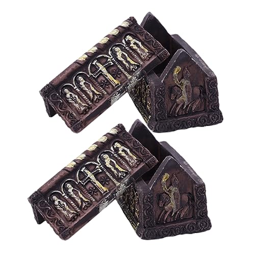 Kisangel 2 Stück Halloween Miniatur Sarg Deko Teilig Resin Micro Landschaft Ornament Halloween Party Accessoire Grusel Dekoration für DIY und Tischgestaltung Kisangel 2 Stück Halloween Miniatur Sarg Deko Teilig Resin Micro Landschaft Ornament Halloween Party Accessoire Grusel Dekoration für DIY und Tischgestaltung von Kisangel