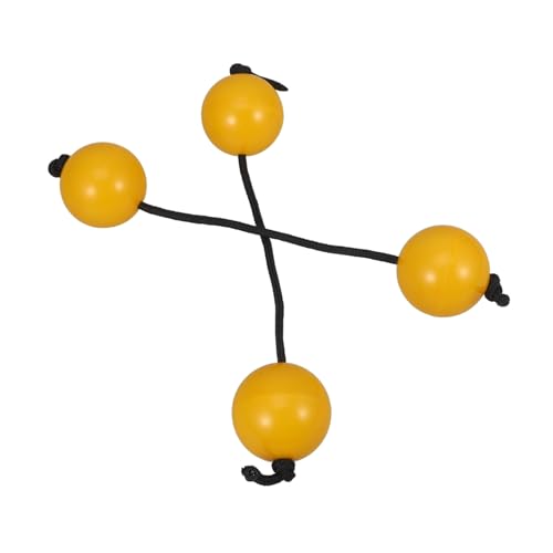 Kisangel 2 Stück Hand Shaker Bälle Musikalisches Sandinstrument Einhändig für Rhythmusarbeit und Aufführungen für Musikunterricht und Feste von Kisangel